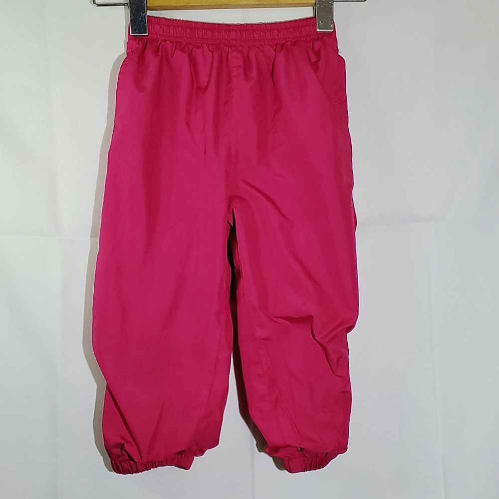 FREE ADD-ON‼️ Athletic Works Kids Hot Pink Lined Pants with Bottom Zippers - 2T